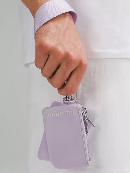 lululemon athletica Handbags - lululemon athletica Dual Zip Pouch Lavender purple wallet coin purse bag